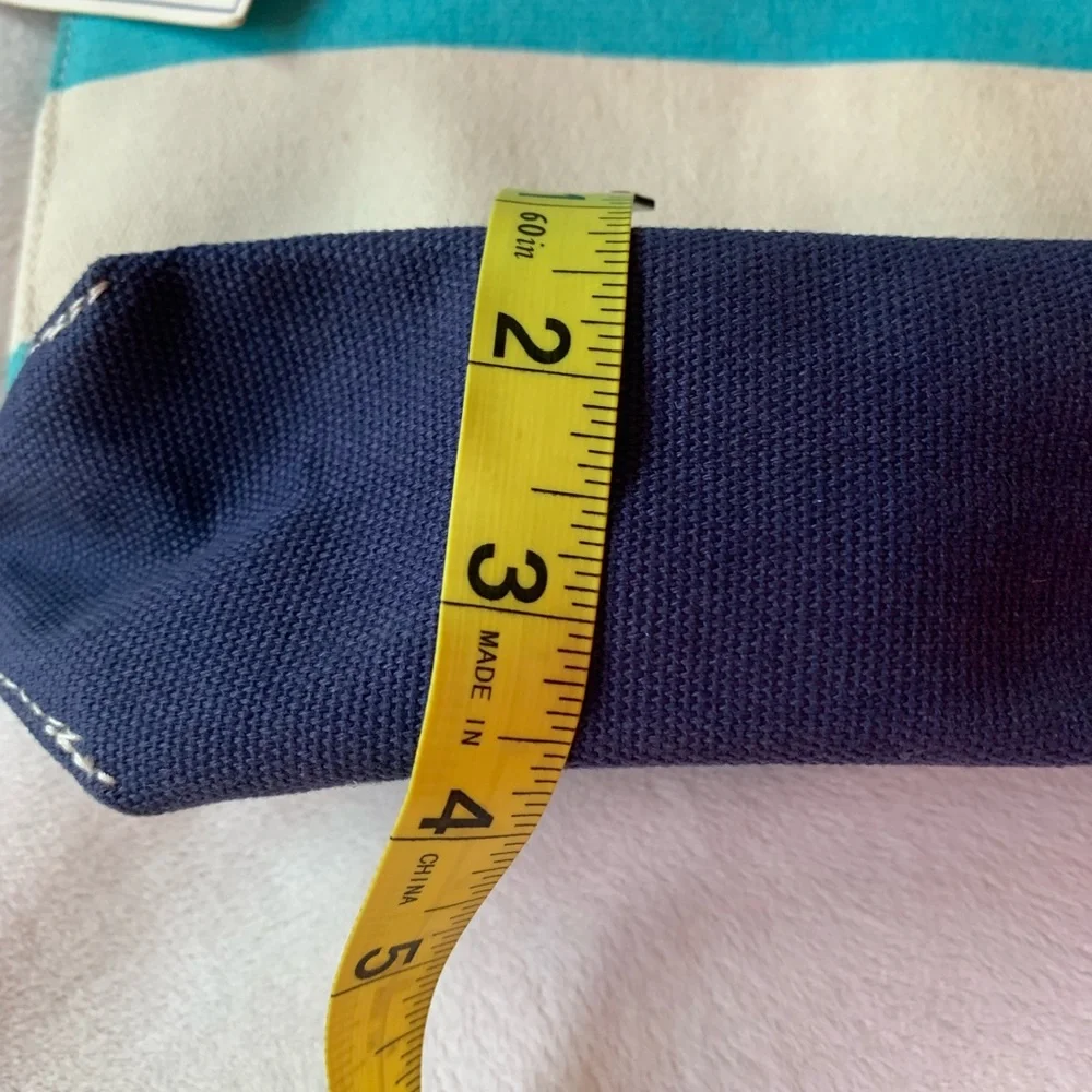 POTTERY BARN Kids 95% cotton heavier canvas mini tote bag NWT
